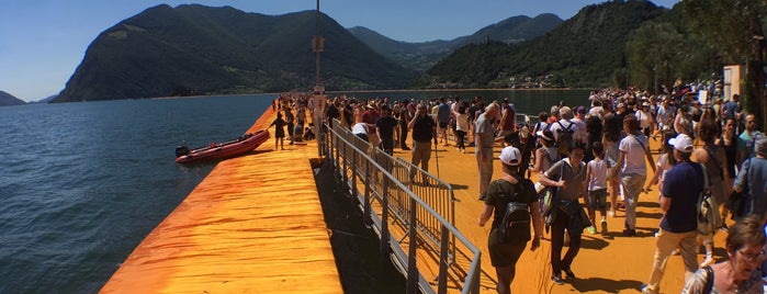 The Floating Piers - Montisola is one of The Floating Piers.