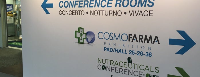 Cosmofarma 2015 is one of Bologna and closer best places.