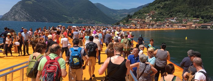 The Floating Piers - Sulzano is one of The Floating Piers.