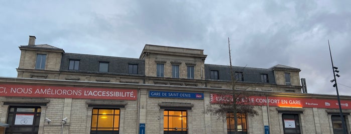 Station Saint-Denis — Gare [T1,T8] is one of Tramways de Paris.