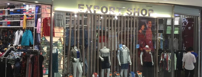 Export Shop is one of CentralPlaza Pinklao -SHOPS.