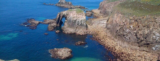 Land's End is one of England, Scotland, and Wales.