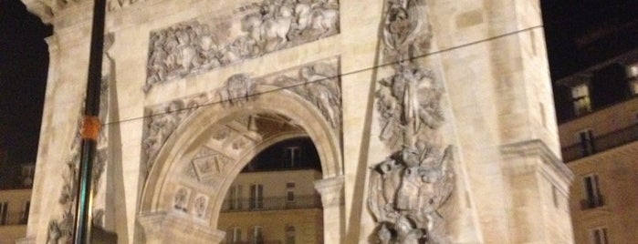 Porta di Saint Denis is one of Paris.