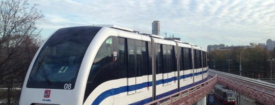 monorail Vystavochny Tsentr is one of Таня'ın Kaydettiği Mekanlar.