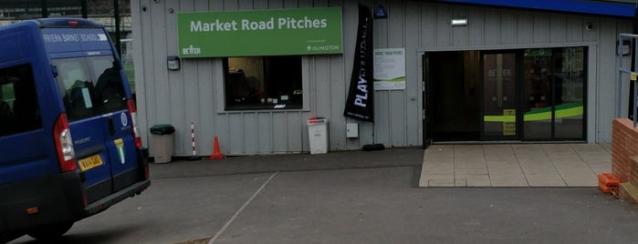 Market Road Football Pitches is one of GLL list 2.