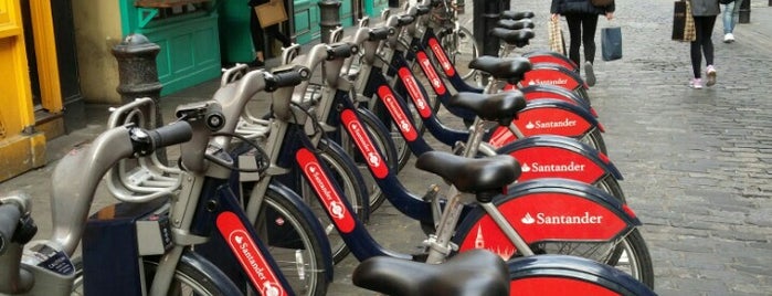 TfL Santander Cycle Hire is one of TfL Barclays Cycle Hire (north of Thames).