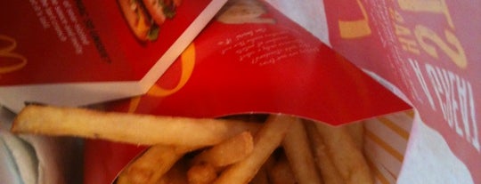 McDonald's is one of Lieux qui ont plu à Jamie.