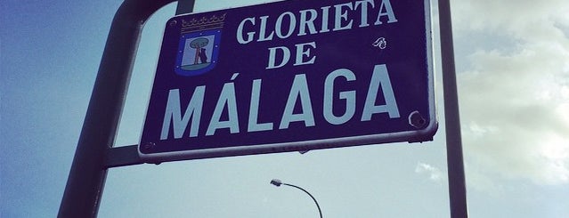 Glorieta Malaga is one of Plazas de Madrid.