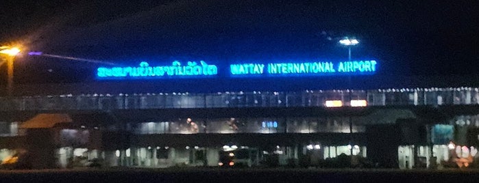 Wattay International Airport (VTE) is one of Getaways.
