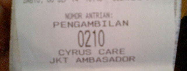Cyrus Service Center is one of Jakarta Raya.