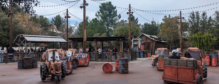 Mater's Junkyard Jamboree is one of California.