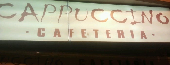 Cappuccino Cafeteria is one of Locais curtidos por Sergio.