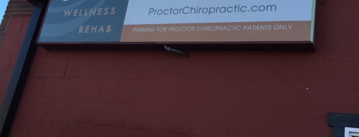 Proctor Chiropractic is one of chiropractors.