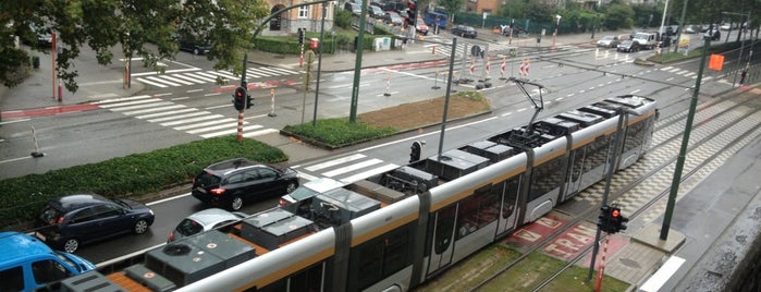 Prinses Elisabeth (MIVB) is one of Belgium / Brussels / Tram / Line 92.