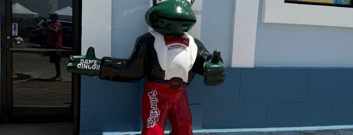 Señor Frog's is one of Puerto Rico.