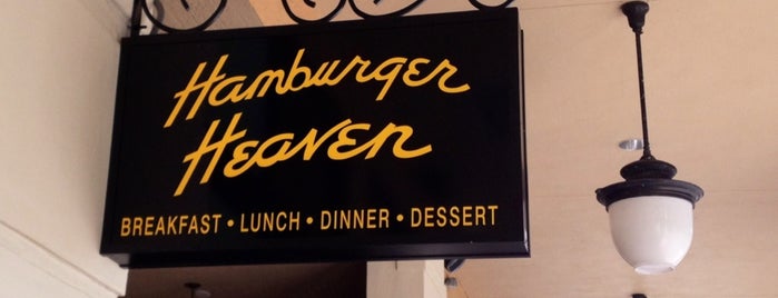 Hamburger Heaven is one of สถานที่ที่บันทึกไว้ของ Kimmie.