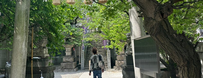 元三島神社 is one of 花手水やってる寺社.