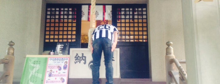 上目黒氷川神社 is one of 参拝神社.