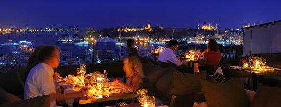 Rooftop Terrace - Best Town Palace Hotel is one of Istanbul roof-top (Galata and SultanAhmet).