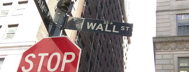 Wall Street is one of New York.