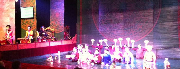 Nhà Hát Múa Rối Thăng Long (Thang Long Water Puppetry Theatre) is one of hanoi.