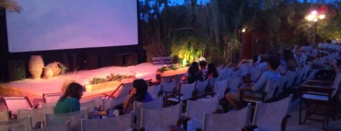 Open Air Cinema Kamari is one of Around the World.