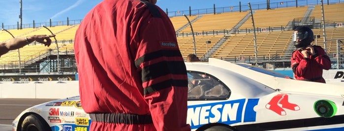 Pit Lane At Phoenix Raceway is one of Dougさんのお気に入りスポット.