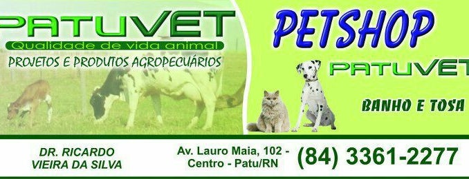 PatuVet Farmácia Veterinária is one of Dicas De Onde Você Ir em Patu - RN.