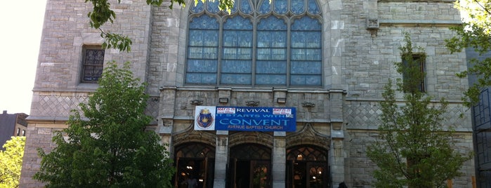 Convent Avenue Baptist Church is one of NY.