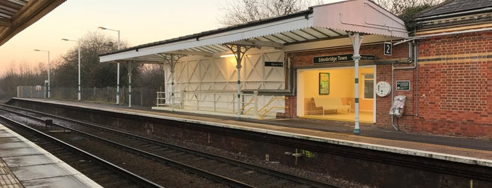 Edenbridge Town Railway Station (EBT) is one of UK Train Stations.