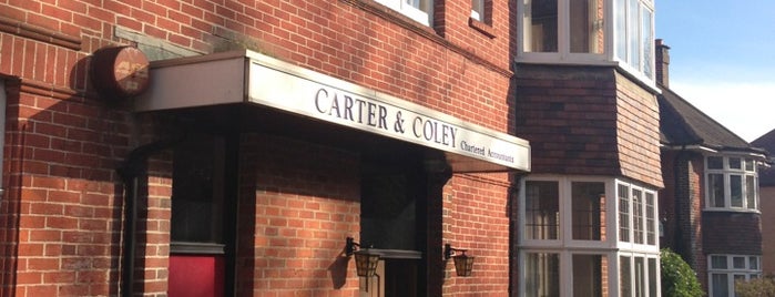Carter And Coley Accountants is one of The world was my oyster.