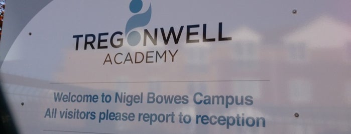 Tregonwell Academy (Nigel Bowes centre) is one of The world was my oyster.