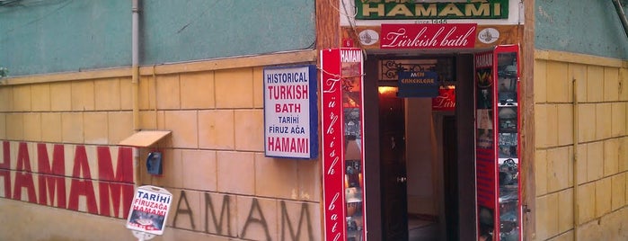Firuz Ağa Hamamı is one of 10 best hamams in Istanbul.