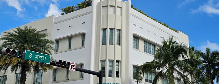 Tiffany Hotel is one of Miami Beach Art Deco District Tour.