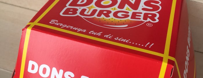 Dons Burger is one of favorit.