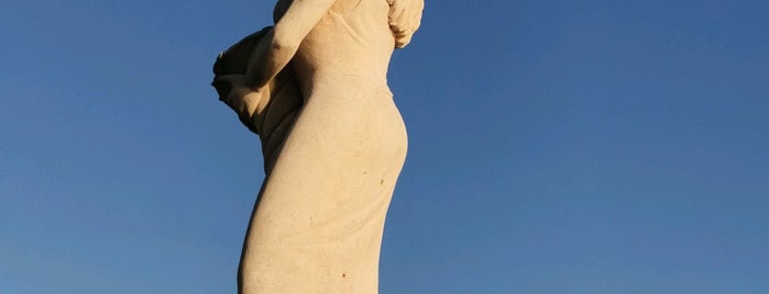 Statua Manuela Arcuri is one of Puglia 2009.
