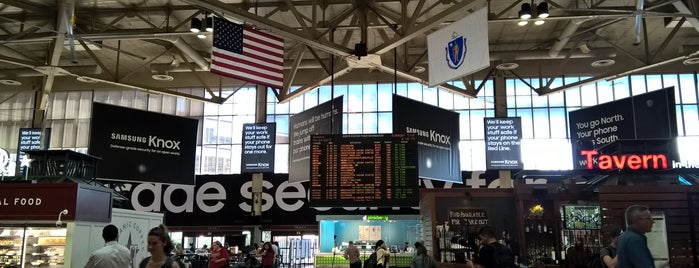 South Station Terminal (MBTA / Amtrak) is one of Boston.