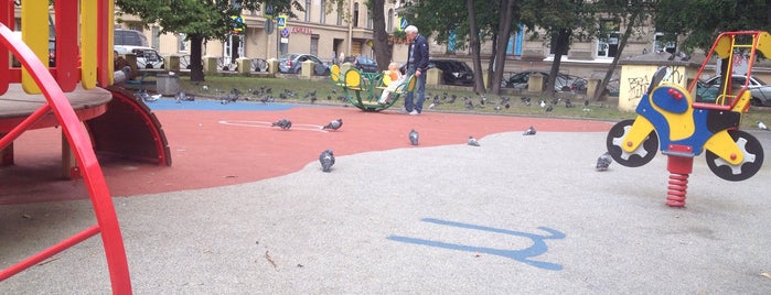 Площадка на Малом is one of Детские площадки Питера.