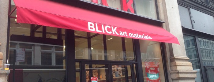 Blick Art Materials is one of NYC Arts.