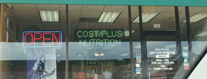 Cost Plus Nutrition is one of The 7 Best Pharmacies in San Antonio.