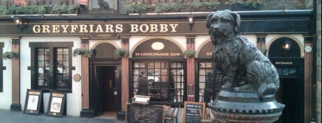 Greyfriars Bobby's Bar is one of Scotland.