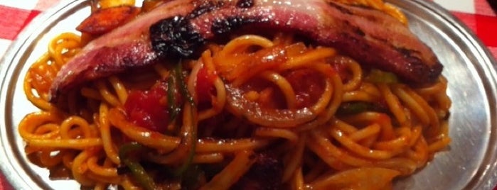 Spaghetti Pancho is one of Naporitan Spaghetti.