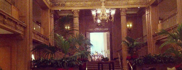 Fairmont Olympic Hotel is one of Great places where presidents have slept.