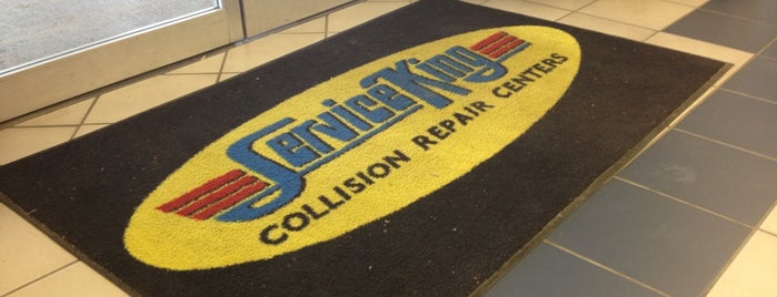 Service King Collision Repair of NE Dallas/LBJ is one of สถานที่ที่ Angela ถูกใจ.