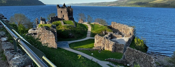 Urquhart Castle is one of Scotland.