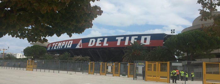 Stadio "Riviera Delle Palme" is one of Orte, die Manuela gefallen.