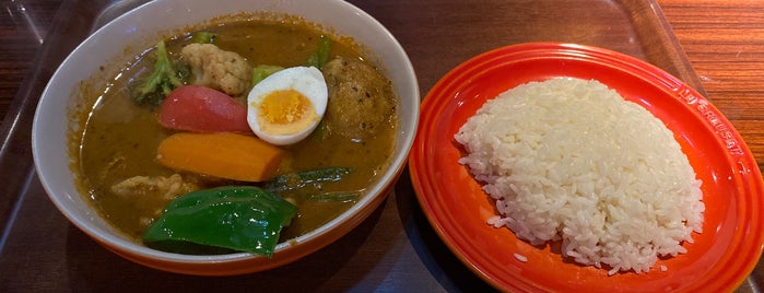 Soup Curry BAYらっきょ is one of 神奈川ココに行く！ Vol.1.