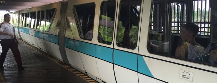 Monorail Teal is one of Transportation & Misc Disney World Venues.