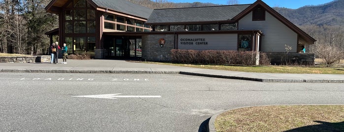 Oconaluftee Visitor Center is one of Maggie Valley.