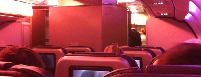 Virgin Atlantic Flight VS 16 is one of Emyr'in Beğendiği Mekanlar.